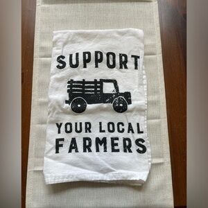 Farmers Market dish towel 👨‍🌾
